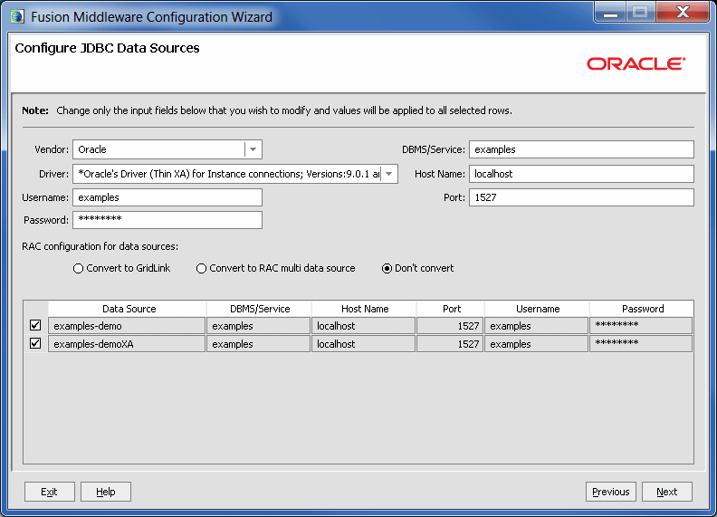 Description of jdbc_ds_grid.gif follows Description of jdbc_ds_grid.gif follows