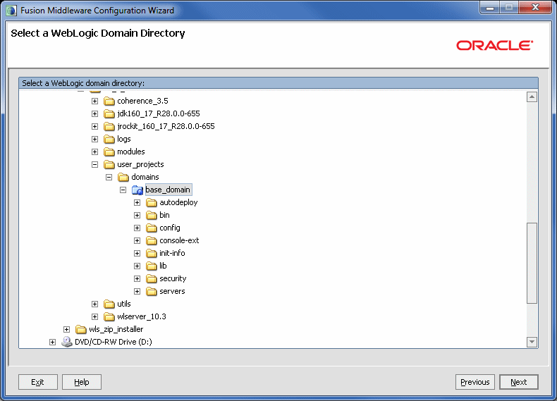 Description of select_domain_dir.gif follows Description of select_domain_dir.gif follows
