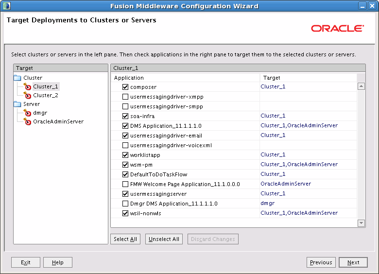 Description of targetdeployments.gif follows Description of targetdeployments.gif follows