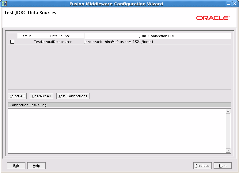 Description of testjdbcds.gif follows Description of testjdbcds.gif follows