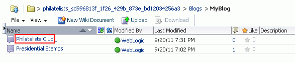 Opening a blog post in Document Viewer preview pane Opening a blog post in Document Viewer preview pane