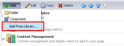 Add From Library Option in the Resource Catalog Editor Add From Library Option in the Resource Catalog Editor