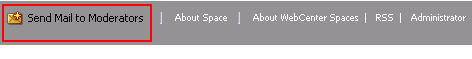 Mail Space Moderators component Mail Space Moderators component