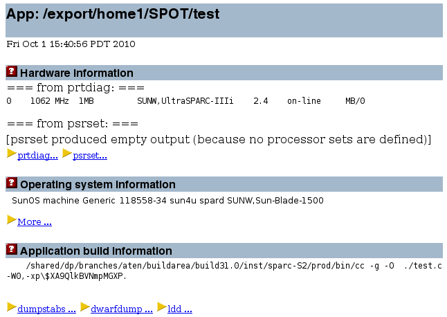 image:Screen capture of SPOT report