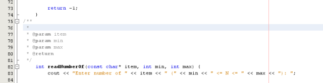 Editor window with comment image:Editor window with comment