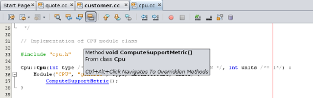 Editor window with annotation for function image:Editor window with annotation for function