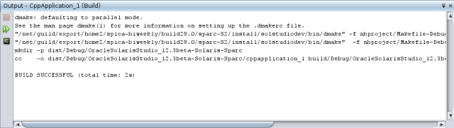 Output window image:Output window