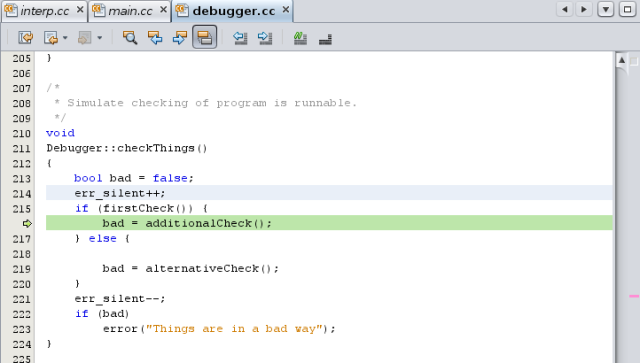 Editor window showing err_silent++ moved image:Editor window showing err_silent++ moved