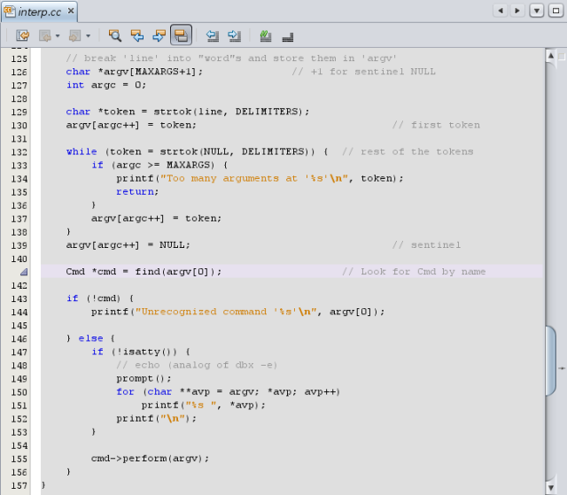 Editor window with code image:Editor window with code