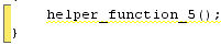 image:Left square bracket filled with yellow marking two lines of code