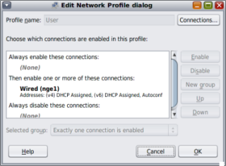 Graphic of the Edit Network Profiles dialog. image:Graphic of the Edit Network Profiles dialog.