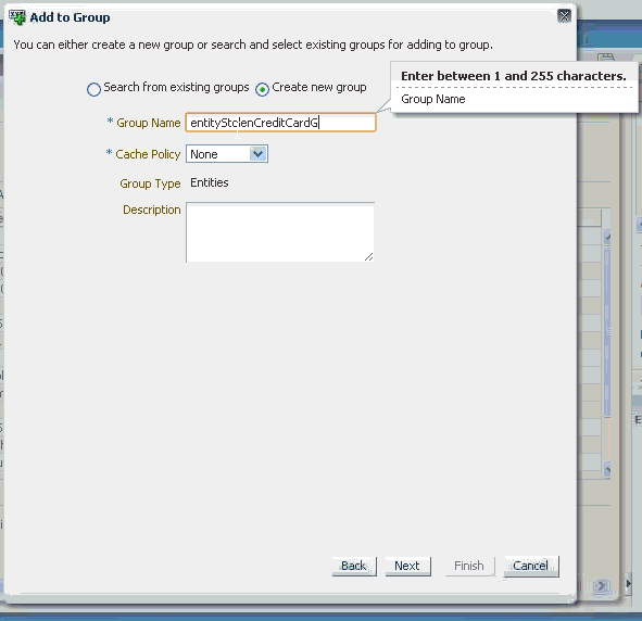 Create a New Group feature is shown.