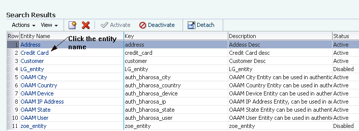 Linking entities is shown.