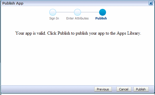 App is valid dialog App is valid dialog