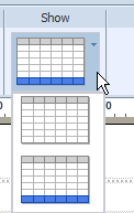 Show Menu options