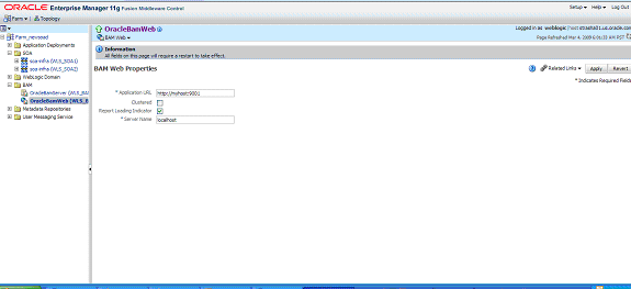Oracle Business Activity Monitoring Configuration Properties Oracle Business Activity Monitoring Configuration Properties