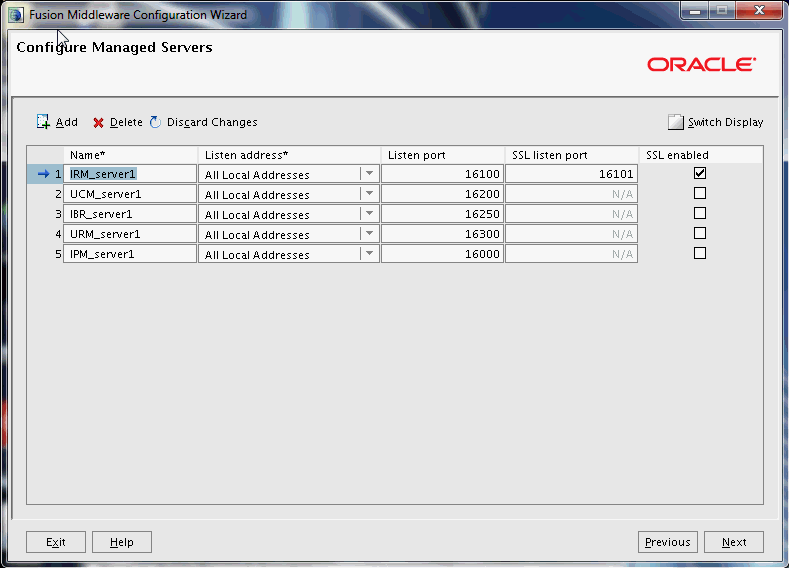 Description of config_managed_servers_d.gif follows Description of config_managed_servers_d.gif follows