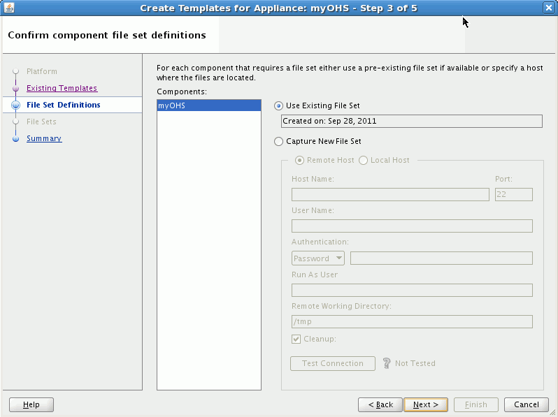 Create VM Templates Wizard Create VM Templates Wizard