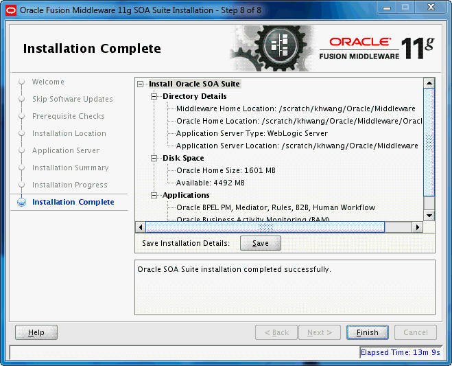 welcome screen