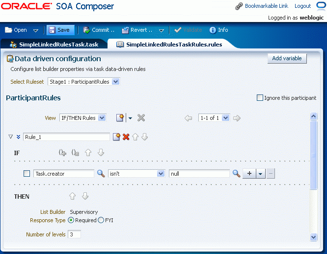 saving task config saving task config