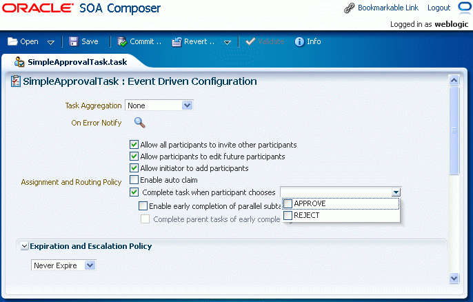 Setting Assignment and Routing Policy Setting Assignment and Routing Policy