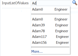 Suggested Items list.