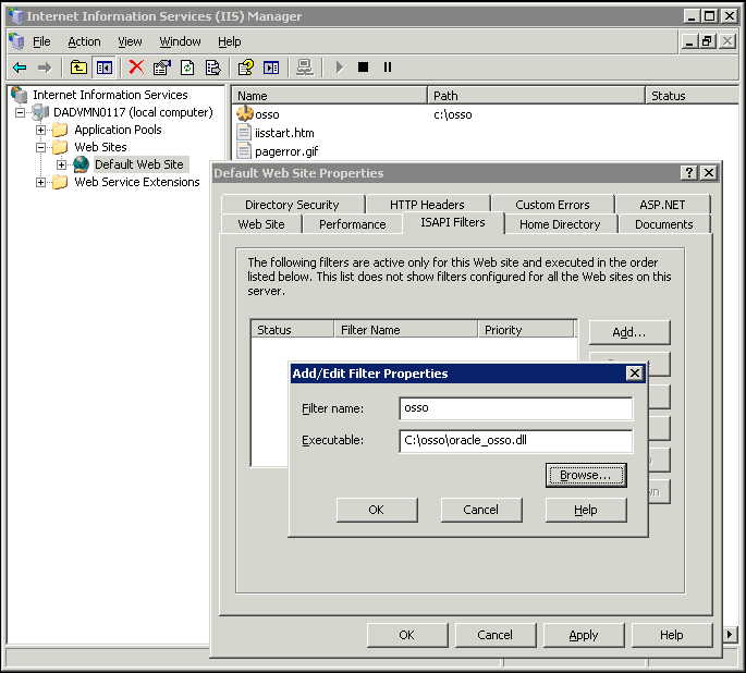 Description of iis6_addfilter_osso.gif follows Description of iis6_addfilter_osso.gif follows
