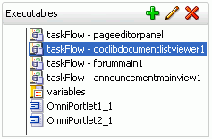 Document List View Task Flow in the Bindings View Document List View Task Flow in the Bindings View