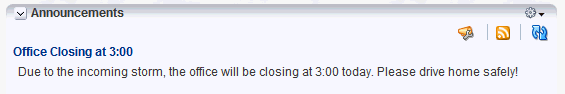 sample announcement sample announcement
