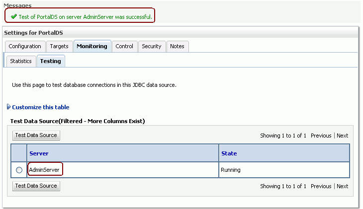 Data Source Settings Section Data Source Settings Section