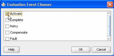 event chooser dialog event chooser dialog
