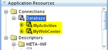 Database Connections to Seeded Data Sources Database Connections to Seeded Data Sources