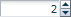 This image shows an Input number field.