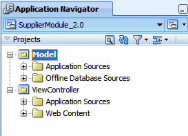 FOD application project folders FOD application project folders