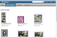 Example of Collaborative with Top Navigation page template