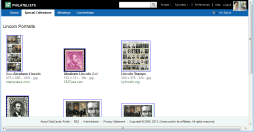Example of WebCenter Portal Top Navigation page template
