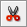 This image shows the Text Deletion icon