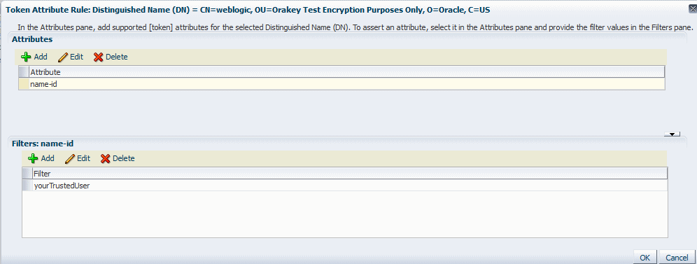 A Populated Token Attribute Page A Populated Token Attribute Page