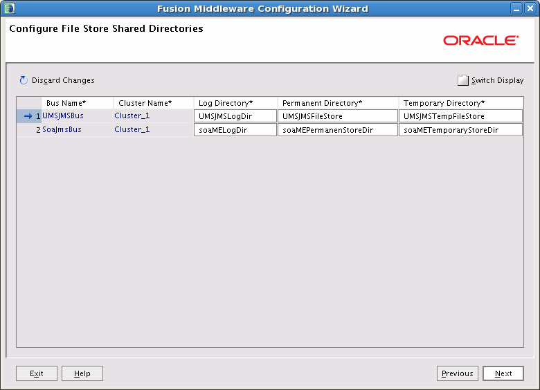 Description of configfilestoredirs.gif follows Description of configfilestoredirs.gif follows