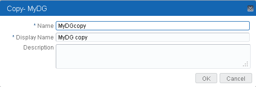 Copying a device group