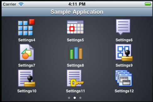 Springboard Display in Landscape