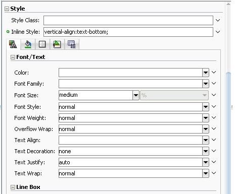 Inline Style Editor
