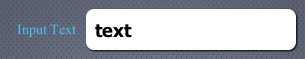 Input Text at Design Time