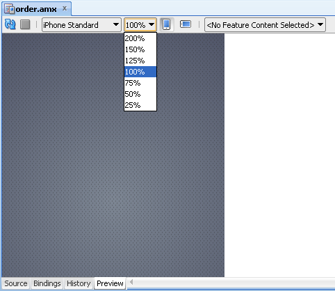 The Preview Pane for Newly Created Page