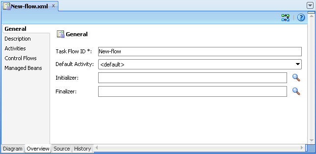 Using Overview editor Using Overview editor