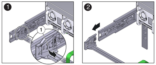 Figure showing how to disconnect connector A. image:Figure showing how to disconnect connector A.