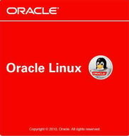 Oracle Linux5 splash screen. image:Oracle Linux5 splash screen.