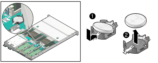 Figure showing how to remove the battery. image:Figure showing how to remove the battery.