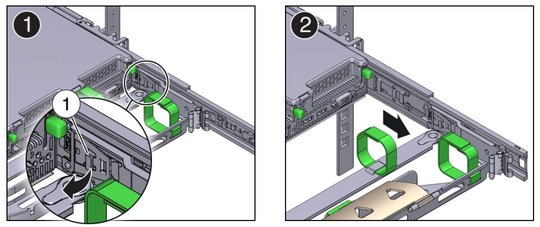 Figure showing how to disconnect connector B. image:Figure showing how to disconnect connector B.