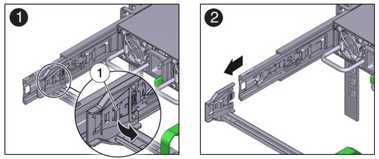 Figure showing how to disconnect connector A. image:Figure showing how to disconnect connector A.